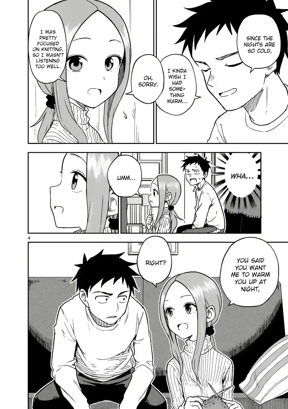 Karakai Jouzu no (Moto) Takagi-san Chapter 164 4